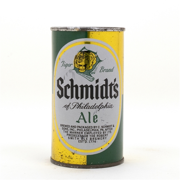 Schmidts Ale Flat Top Beer Can