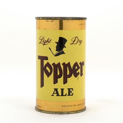 Topper Ale Flat Top Beer Can