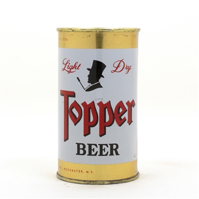 Topper Flat Top Beer Can