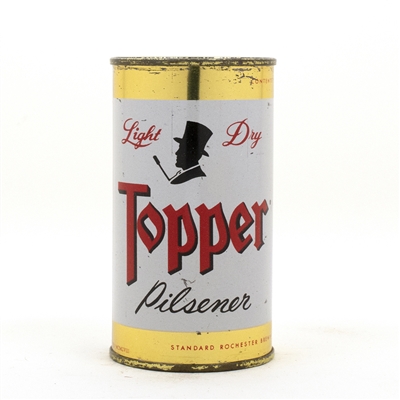 Topper Flat Top Beer Can