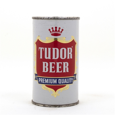 Tudor Beer Flat Top Beer Can