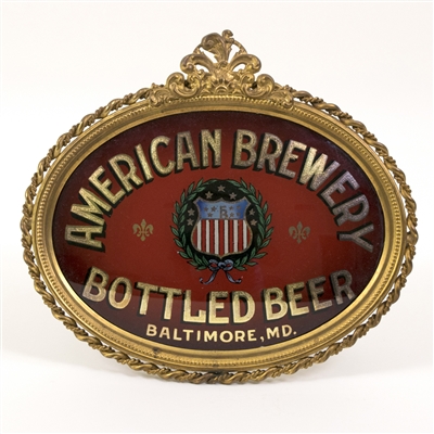 American Brewery Bottled Beer RPG Sign