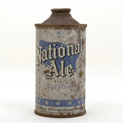 National Ale Cone Top Beer Can