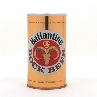 Ballantine Bock Pull Tab Beer Can