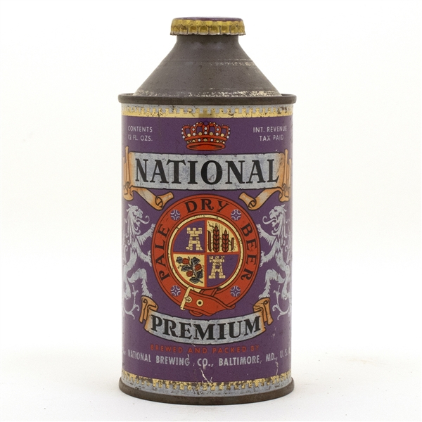 National Cone Top Beer Can