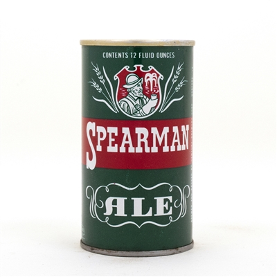 Spearman Ale Pull Tab Beer Can