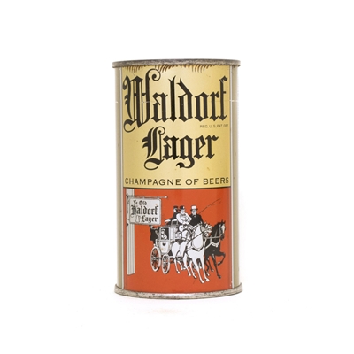 Waldorf Lager Beer Can 856