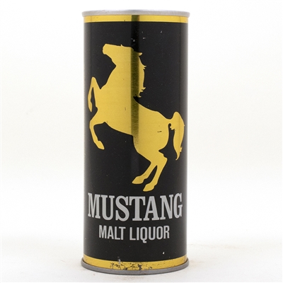 Mustang Malt Liquor 16oz Pull Tab Beer Can