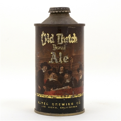 Old Dutch Brand Ale Cone Top Beer Can