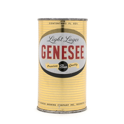 Genesee Beer Flat Top Beer Can