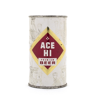 Ace Hi Beer Flat Top Beer Can