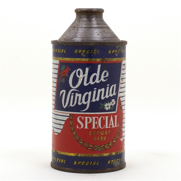 Olde Virginia Cone Top Beer Can