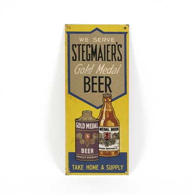 Stegmaier’s Gold Medal Beer Tin Sign