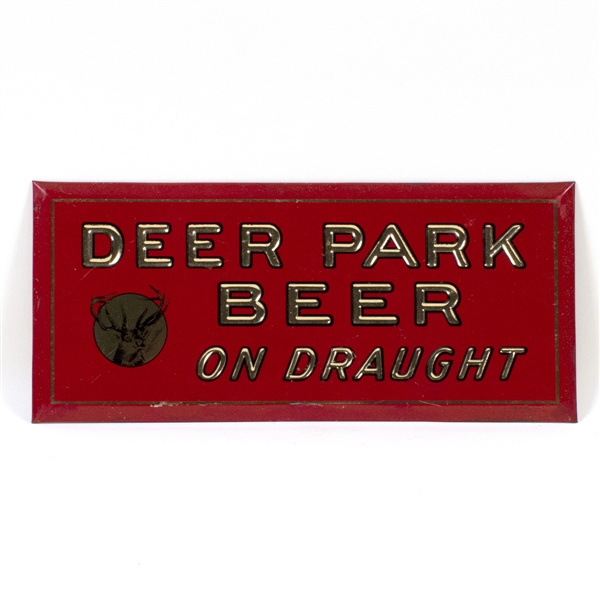 Deer Park Beer On Draught TOC Sign