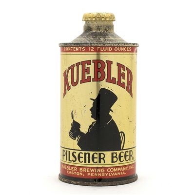 Kuebler Beer J-Spout Cone Top Can