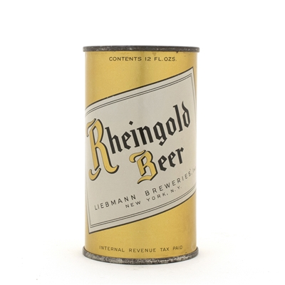 Rheingold Beer ‘Big R’ Flat Top Can