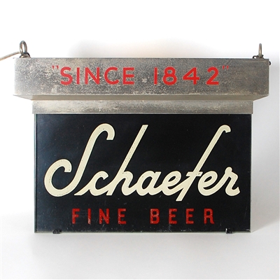 Schaefer Fine Beer Lighted Sign