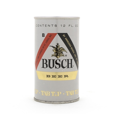 Busch Beer Test Issue Pull Tab Can