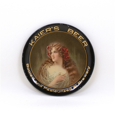 Kaiers Beer Blue Dress Tip Tray