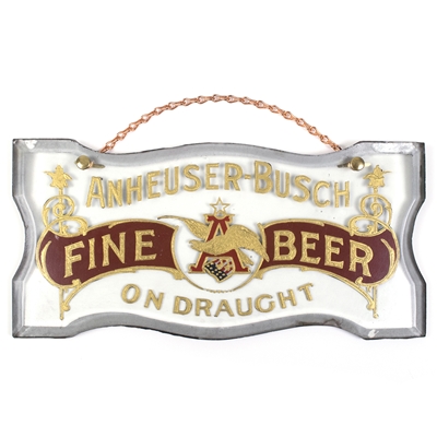 Anheuser-Busch Fine Beer On Draught RPG Sign