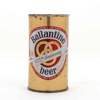 Ballantine 125th Anniversary Flat Top Can