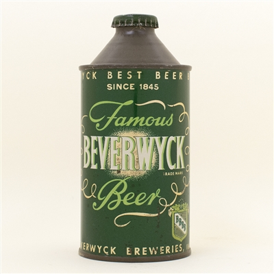 Beverwyck Beer Since 1845 Cone Top Can