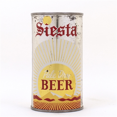 Siesta Beer Flat Top Pacific Brewing