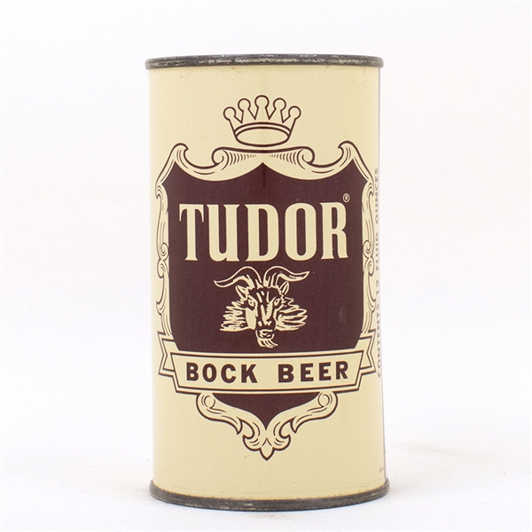 Tudor Bock Beer Flat Top Can HORNELL