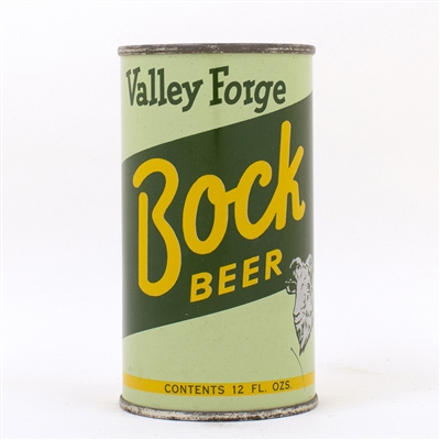 Valley Forge Bock Beer Can Adam Scheidt