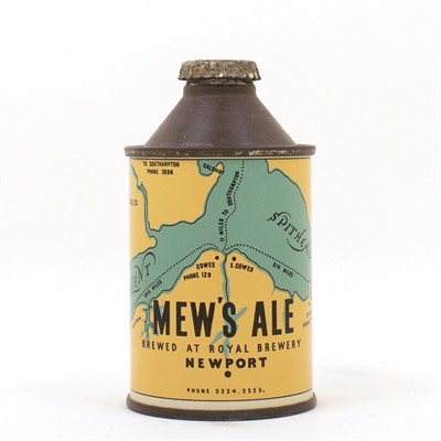 Mews Ale Royal Brewery Newport Cone Top Can