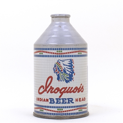 Iroquois Indian Head Beer Crowntainer Can