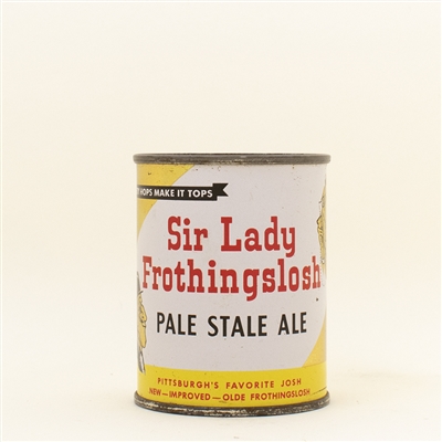Sir Lady Frothingslosh Pale Stale Ale Flat Top Can