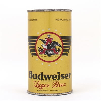 Budweiser Lager Beer Instructional Can