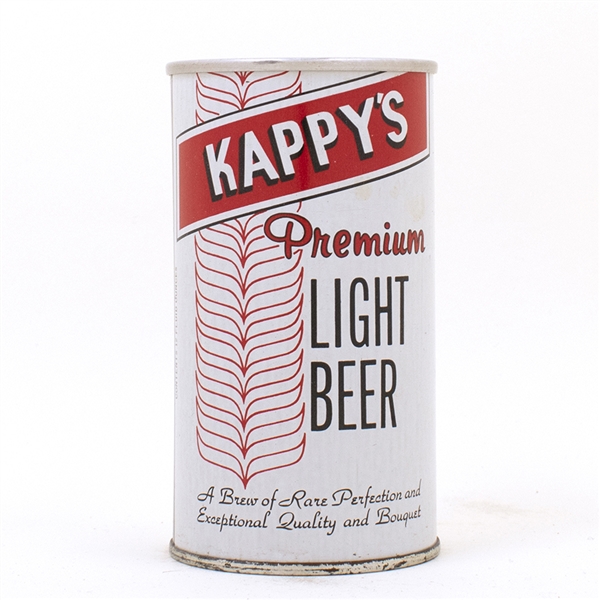 Kappys Light Beer BOTTOM OPENED ZIP