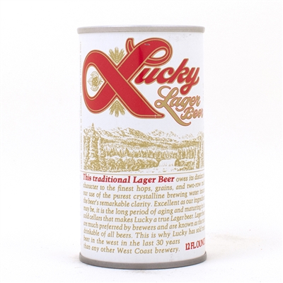 Lucky Lager General Brewing Pueblo CO Can