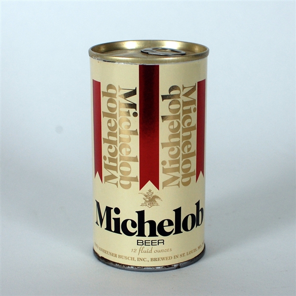 Michelob Cream Red Metallic Test Can