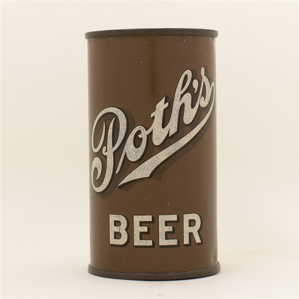 Poths Beer Opening Instruction Flat Top Can