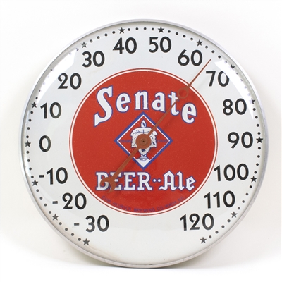 Heurich Senate Beer Ale Advertising Thermometer