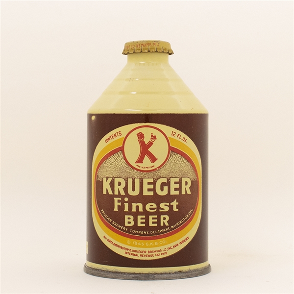 Krueger Beer Crowntainer Cone Top Can