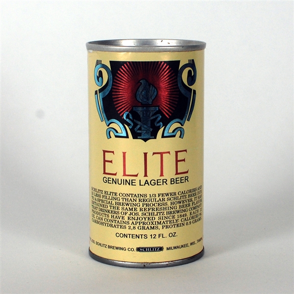 Elite Lager Beer Test Can
