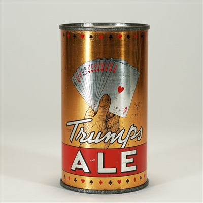 Trumps Ale Playing Cards Instructional Can BOSTON