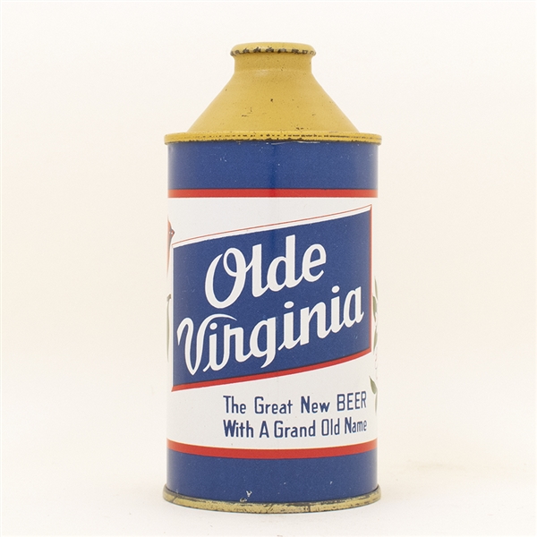 Olde Virginia Beer Cone Top Can