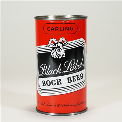 Carling Black Label Bock Beer Can
