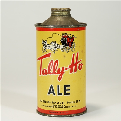 Tally-Ho ALE Cone Top Beer Can