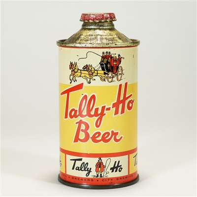Tally-Ho Beer Cone Top Can