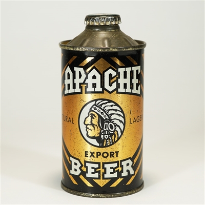 Apache Export Beer Cone Top Can