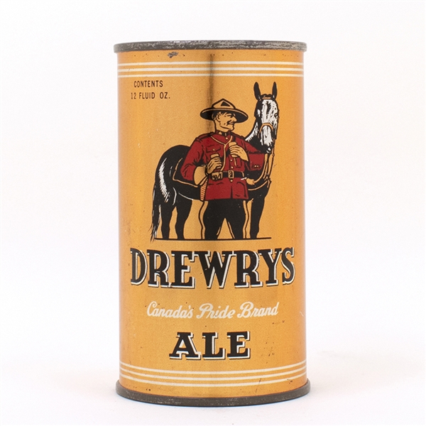 Drewrys Canada Pride Ale Instructional Flat Top