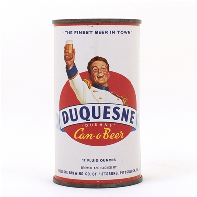 Duquesne Can-O-Beer Flat Top Can