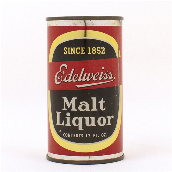 Edelweiss Malt Liquor Flat Top Can