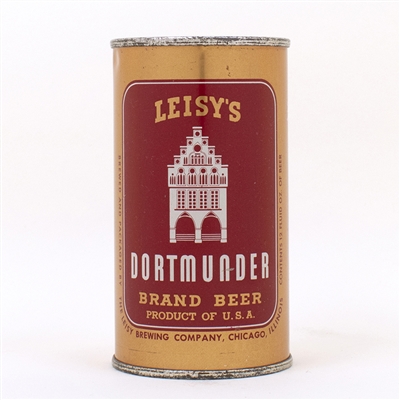 Leisys Dortmunder Brand Flat Top Can CHICAGO 91-14